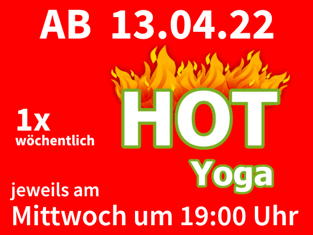 hot yoga in der sinn-flut