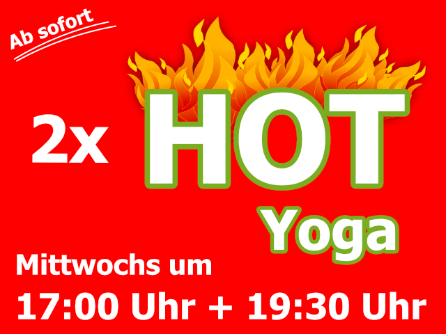 hot yoga in der sinn-flut