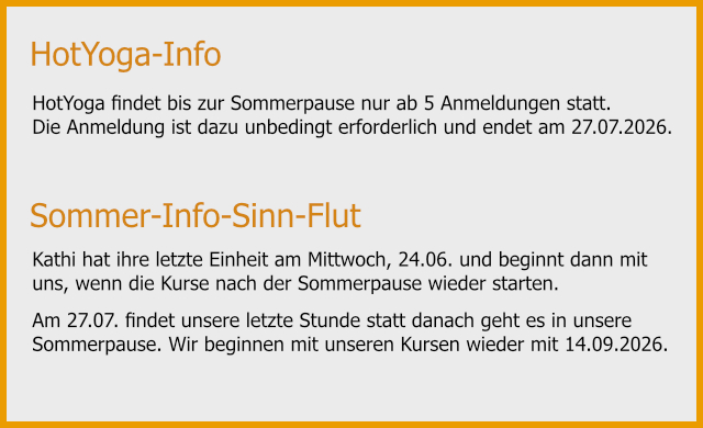 Sommer Info 2026